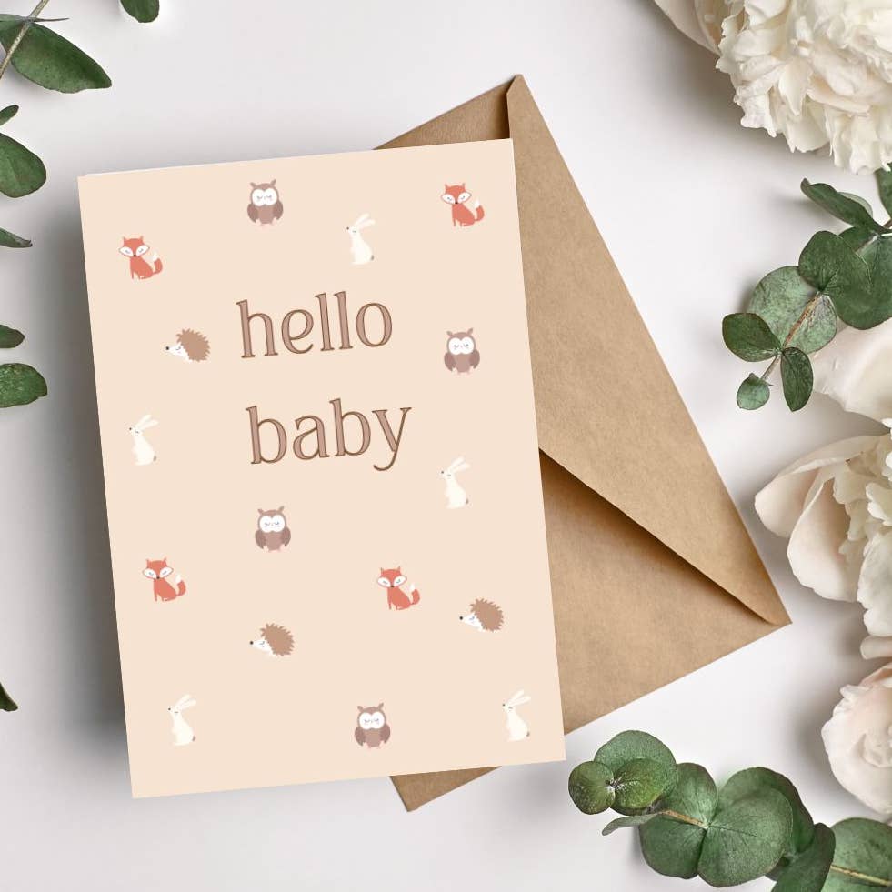 Hello Baby- Forest Creatures