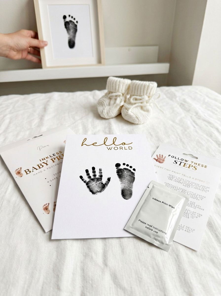 INKLESS BABY PRINTS - HAND & FOOTPRINT KEEPSAKE