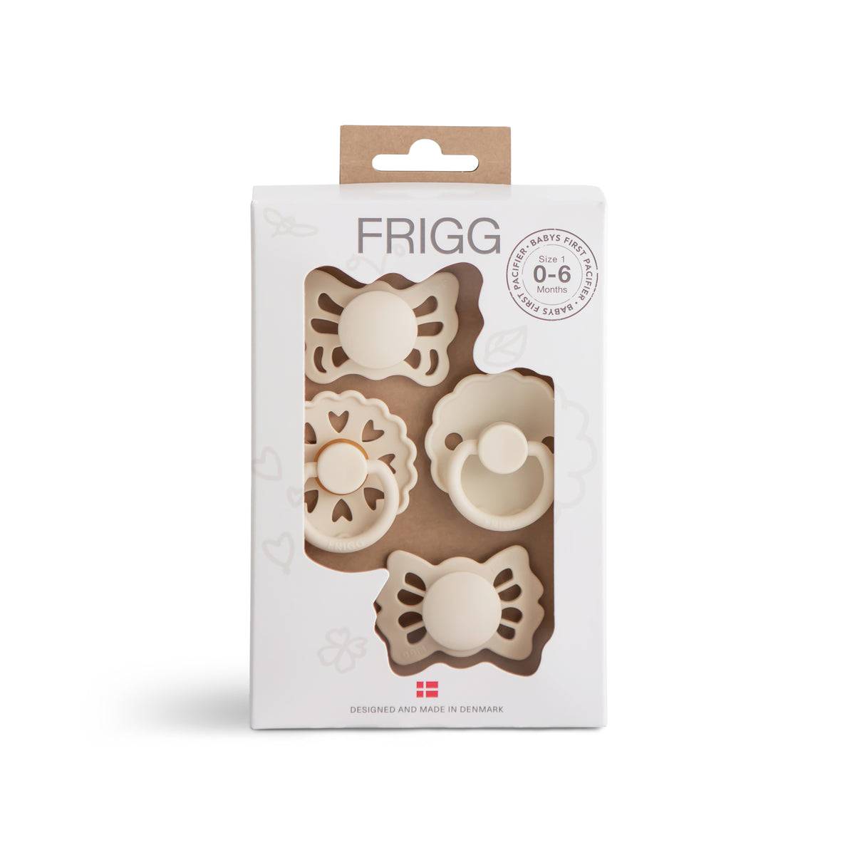 FRIGG Baby's First Pacifier 0-6 Months