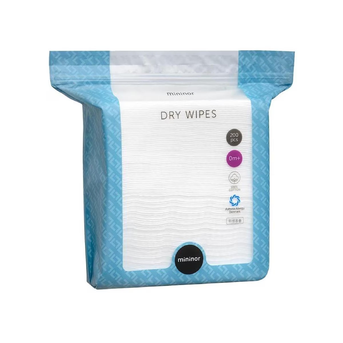 Mininor Dry Wipes (200 pack)