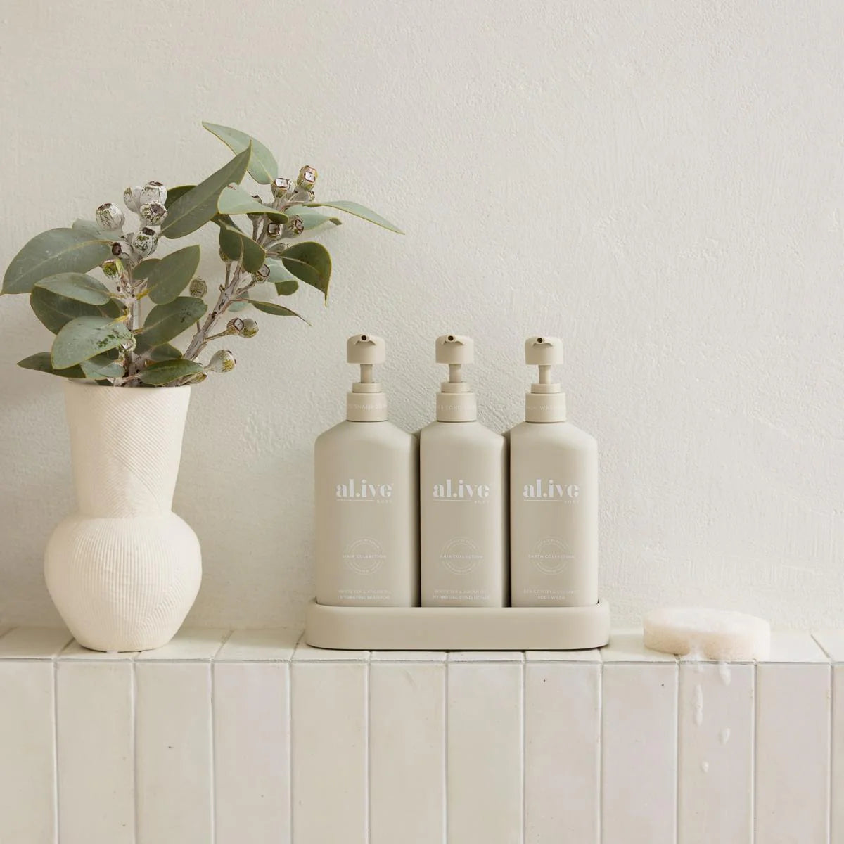 Hydrating hair & body trio