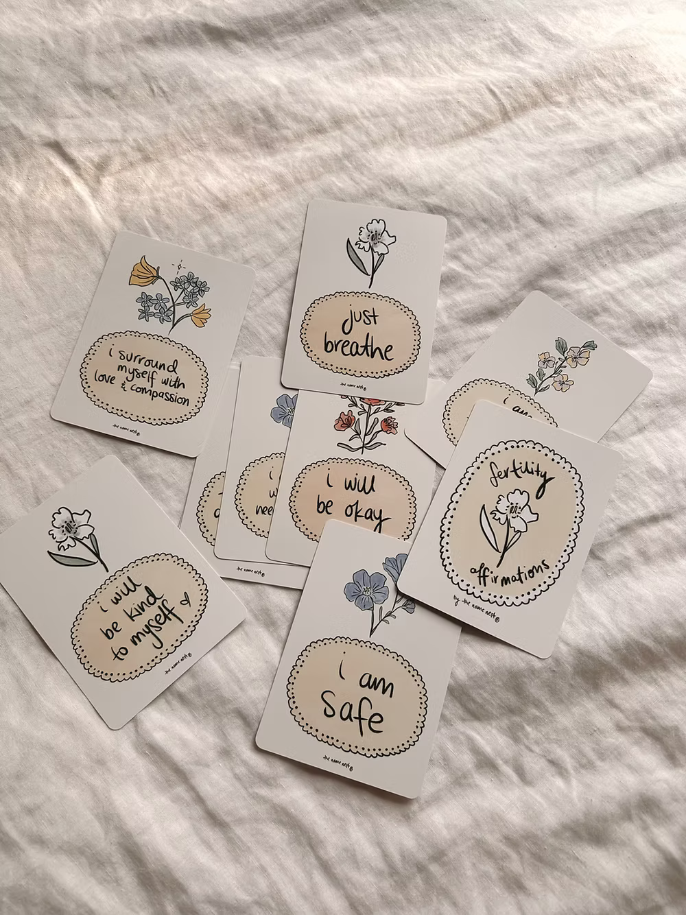 Fertility Affirmation Cards