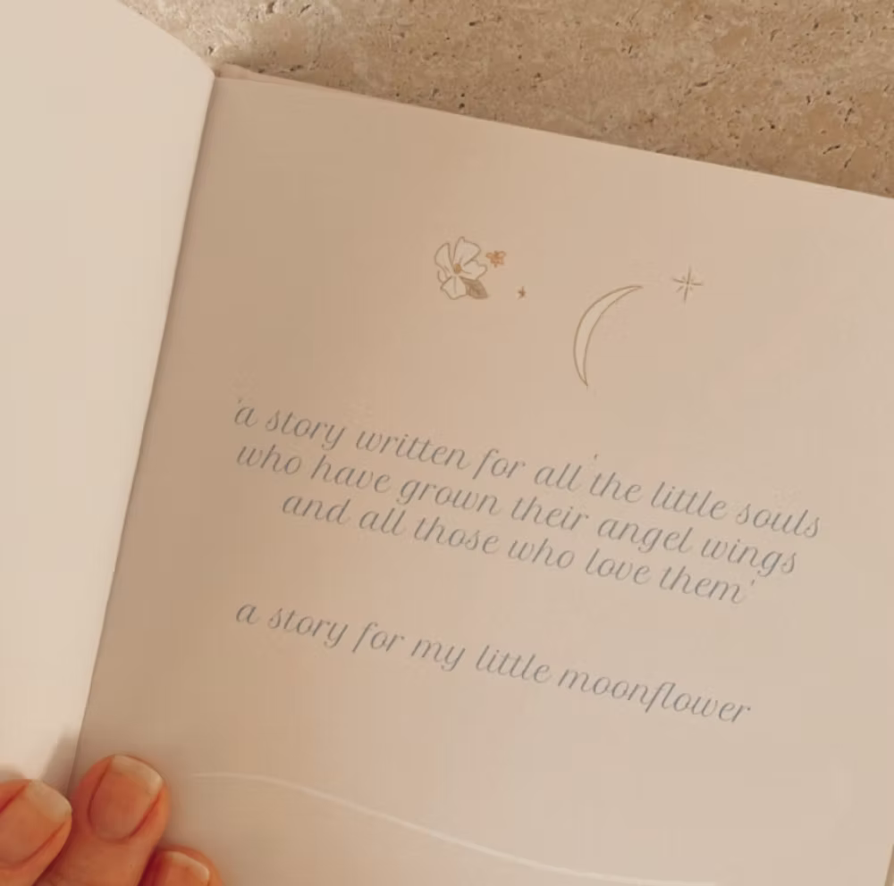 For my Little Moonflower Book