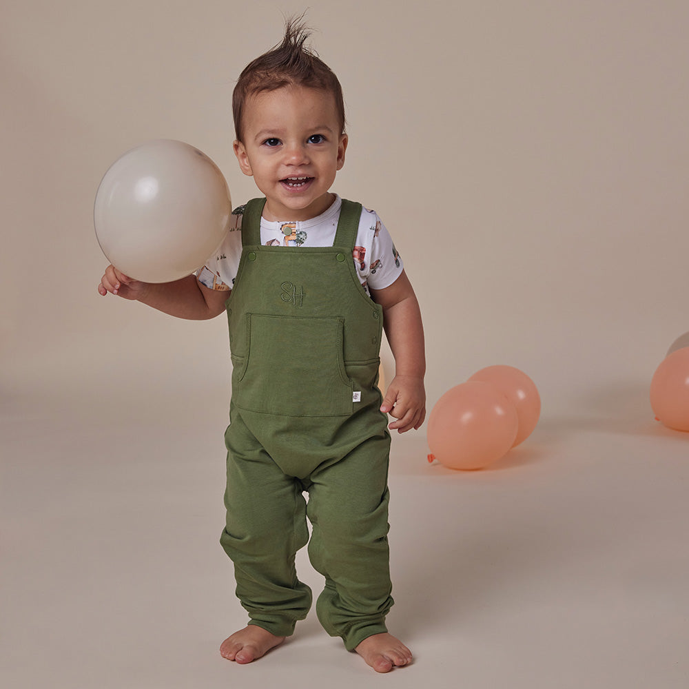 Snuggle Hunny Organic Overalls