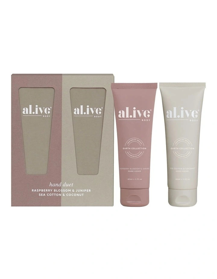 al.ive body Hand Cream Duet