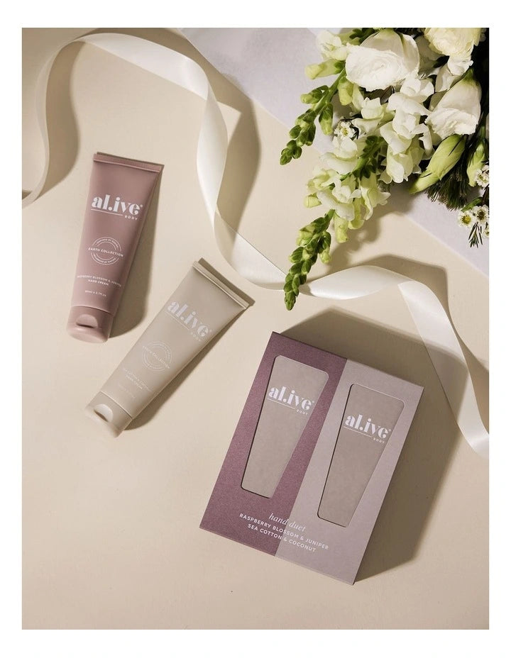 al.ive body Hand Cream Duet