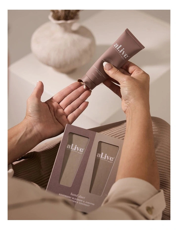 al.ive body Hand Cream Duet