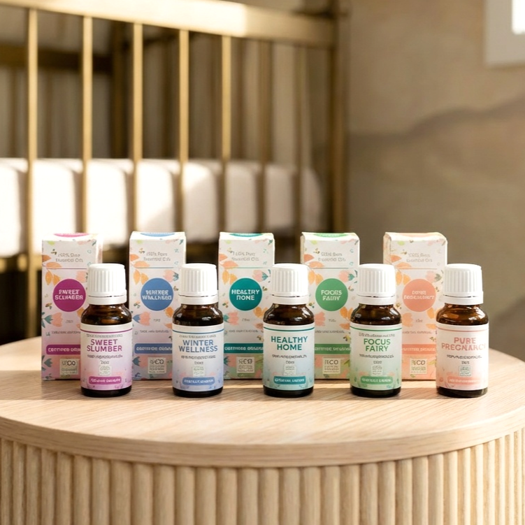 Certified organic essential oils