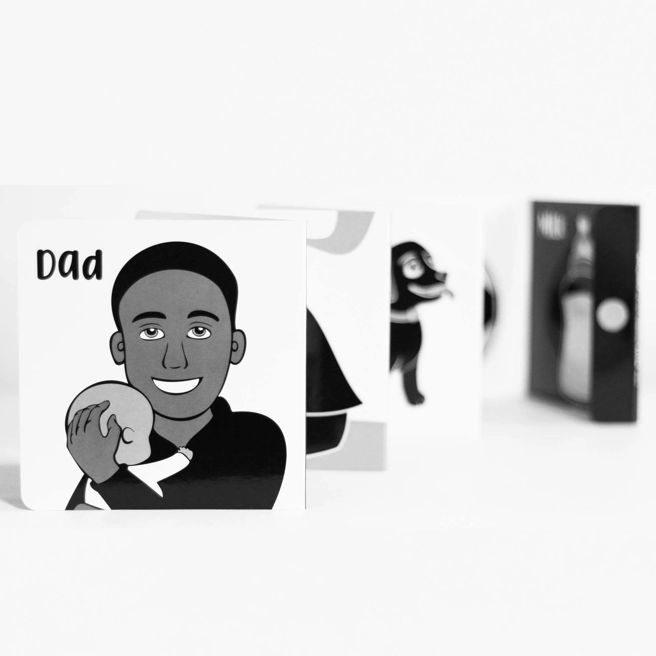 Welcome To the World Little One Black and White Baby Book