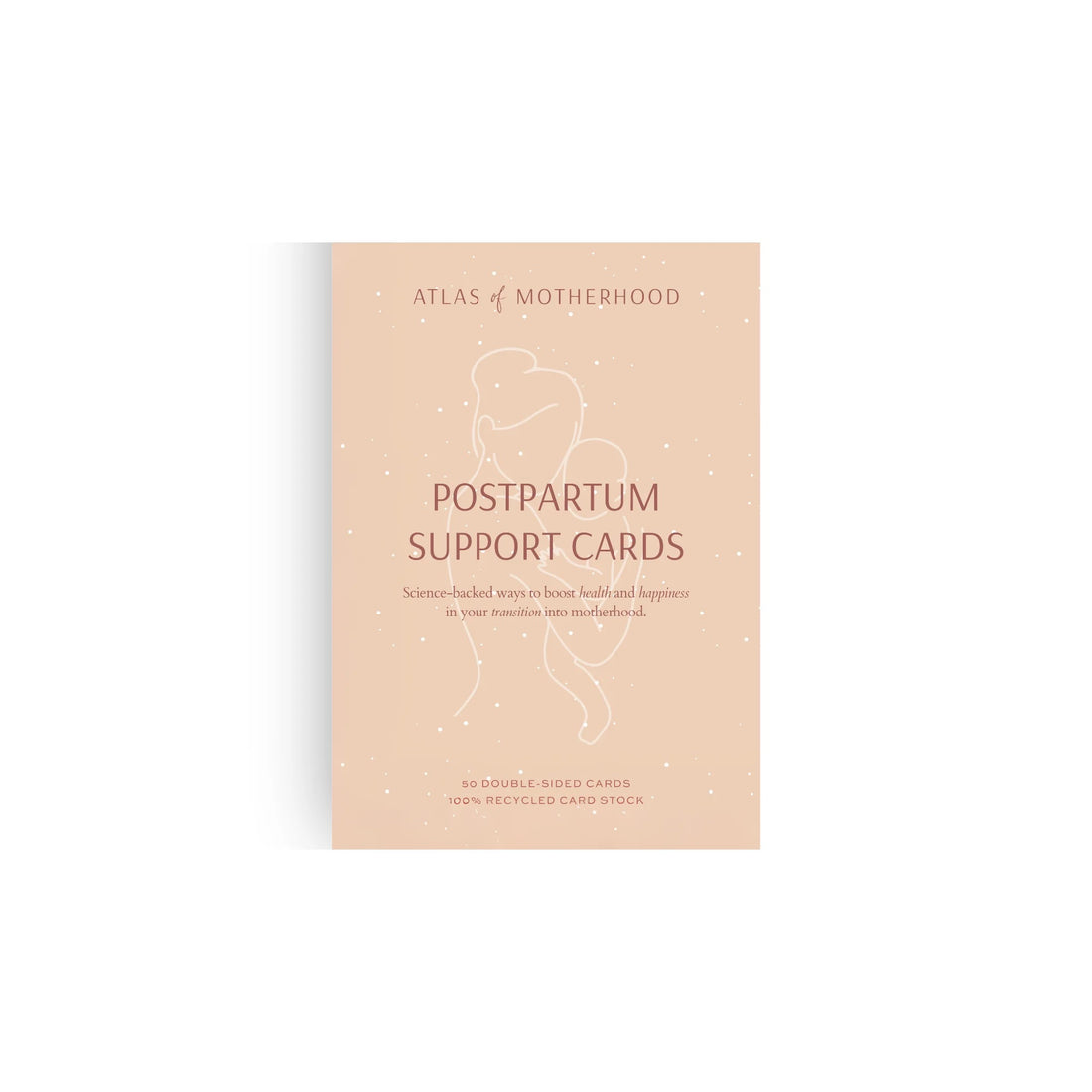 New Mum Postpartum Support Cards – 50-Card Deck