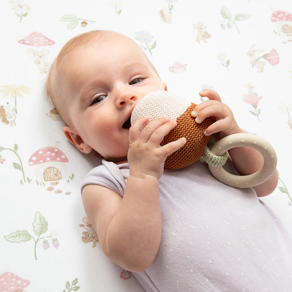 Teething Ring Rattle