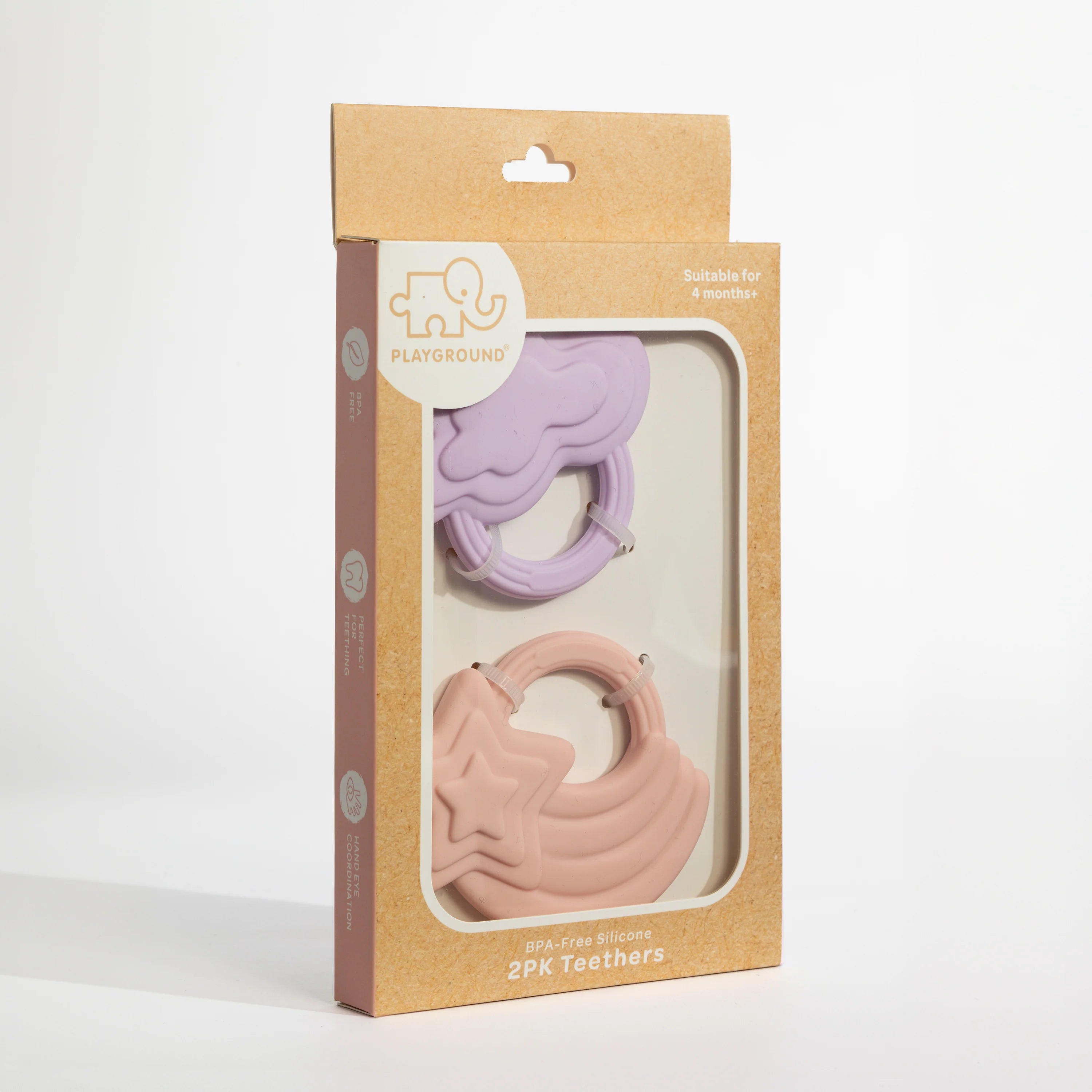 2 Pack Silicone Teethers