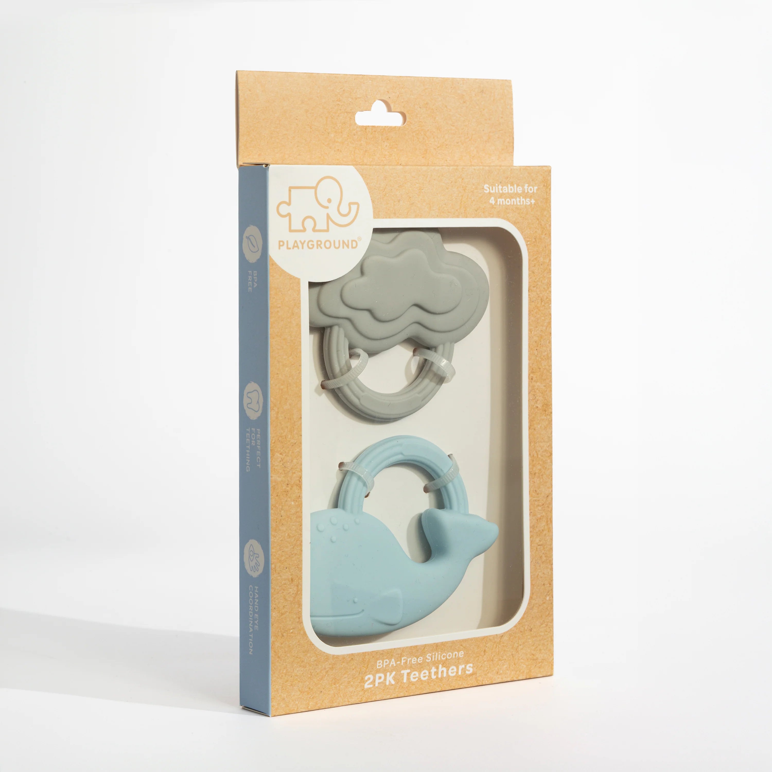 2 Pack Silicone Teethers