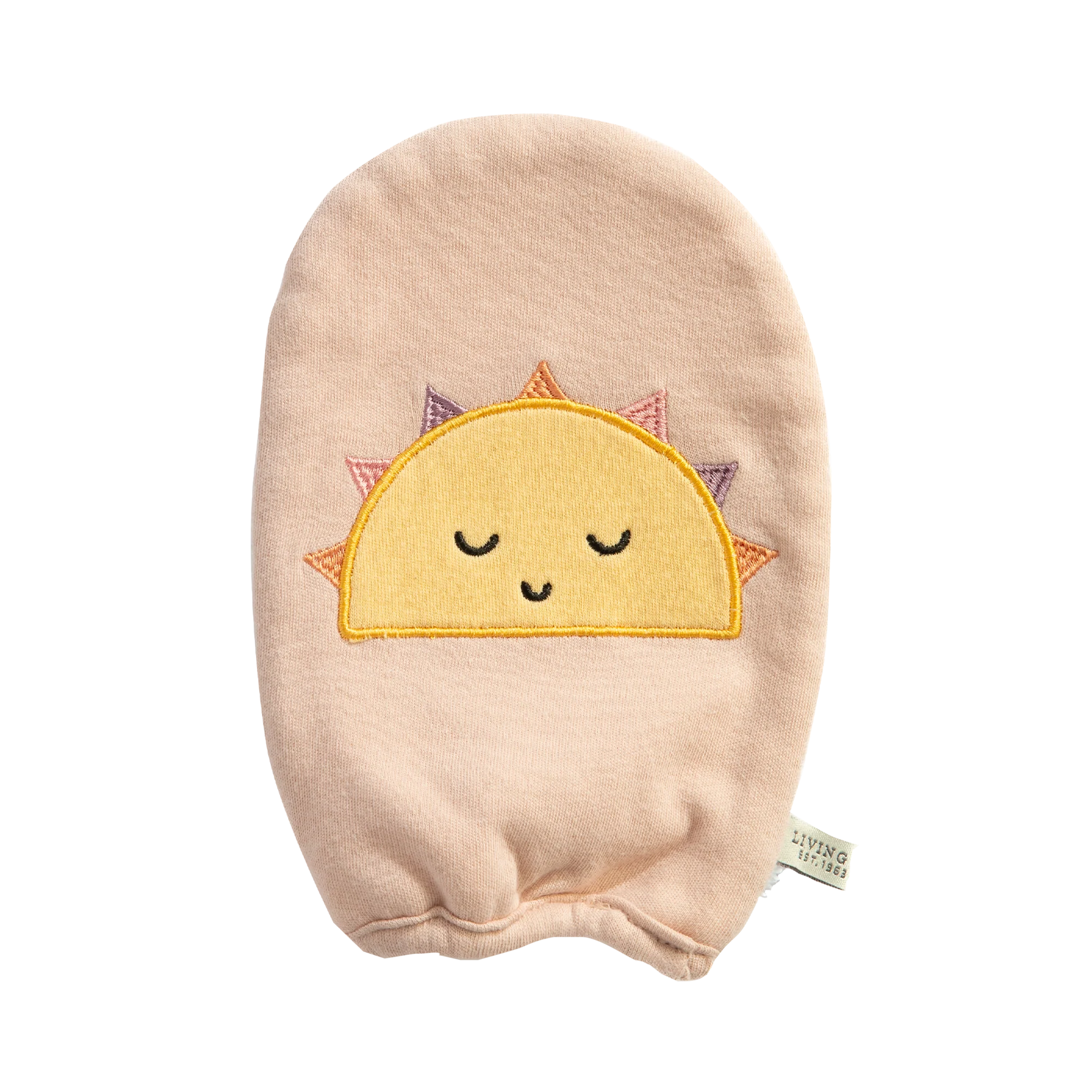 Organic Bath Mitt Safari/Giraffe