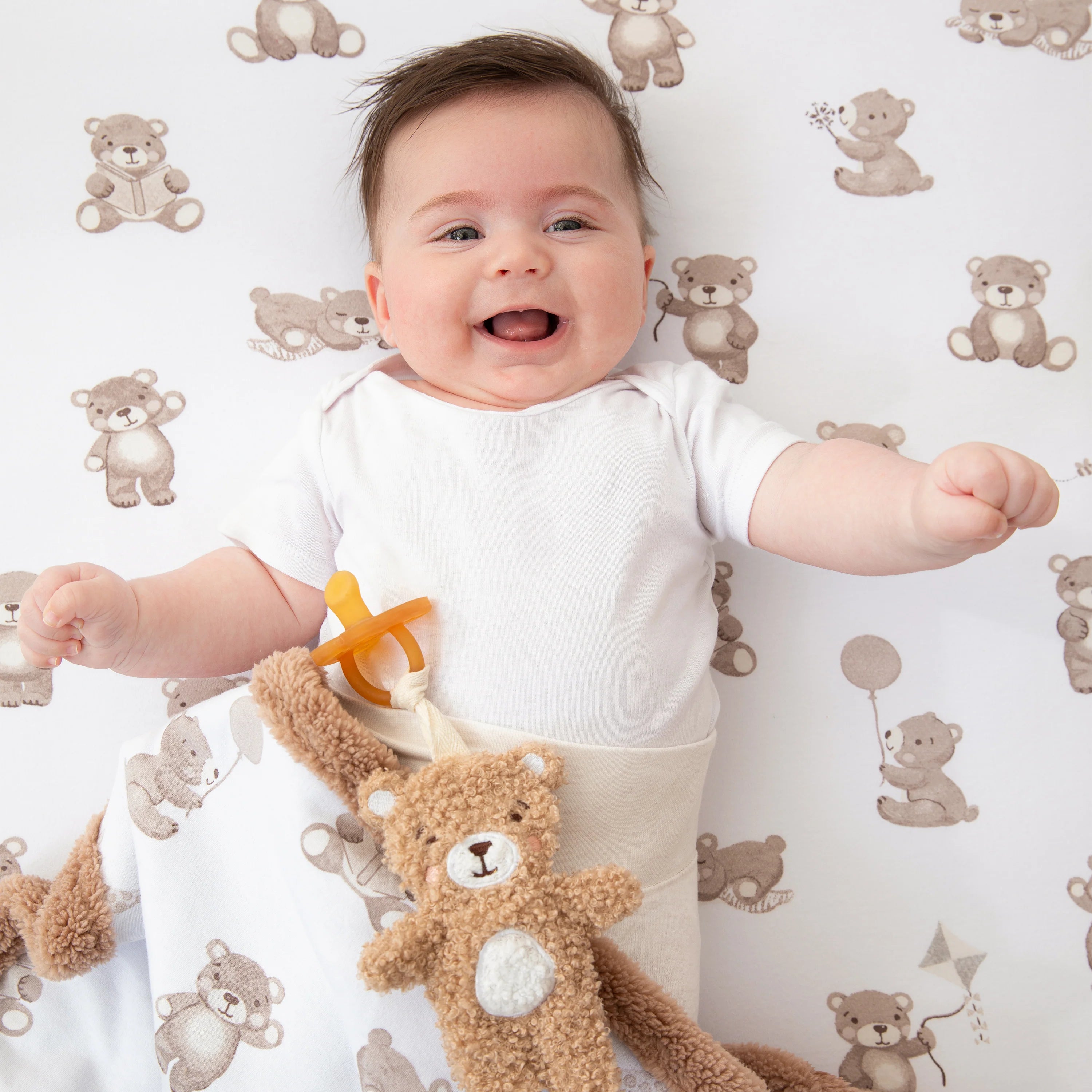 Dummy Chain & Teething Ring Gift Set