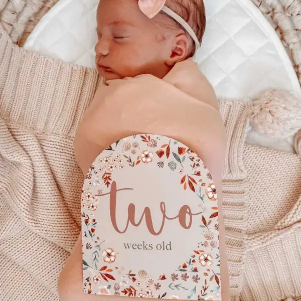 Bloom Baby Milestone Cards