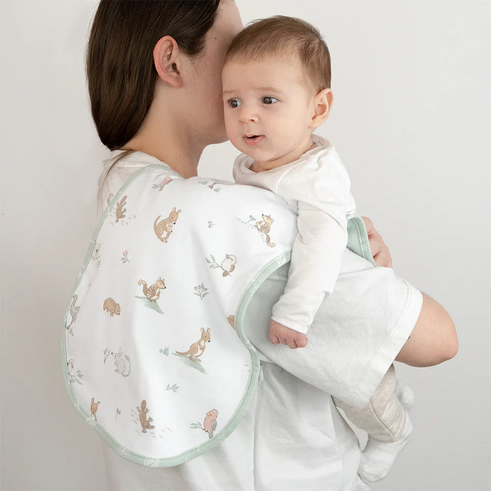 2 Pack Organic Burp Cloths