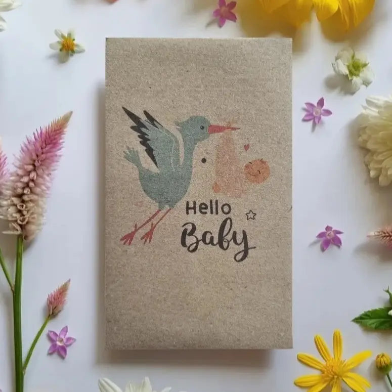 Hello Baby Stork Flower Seeds