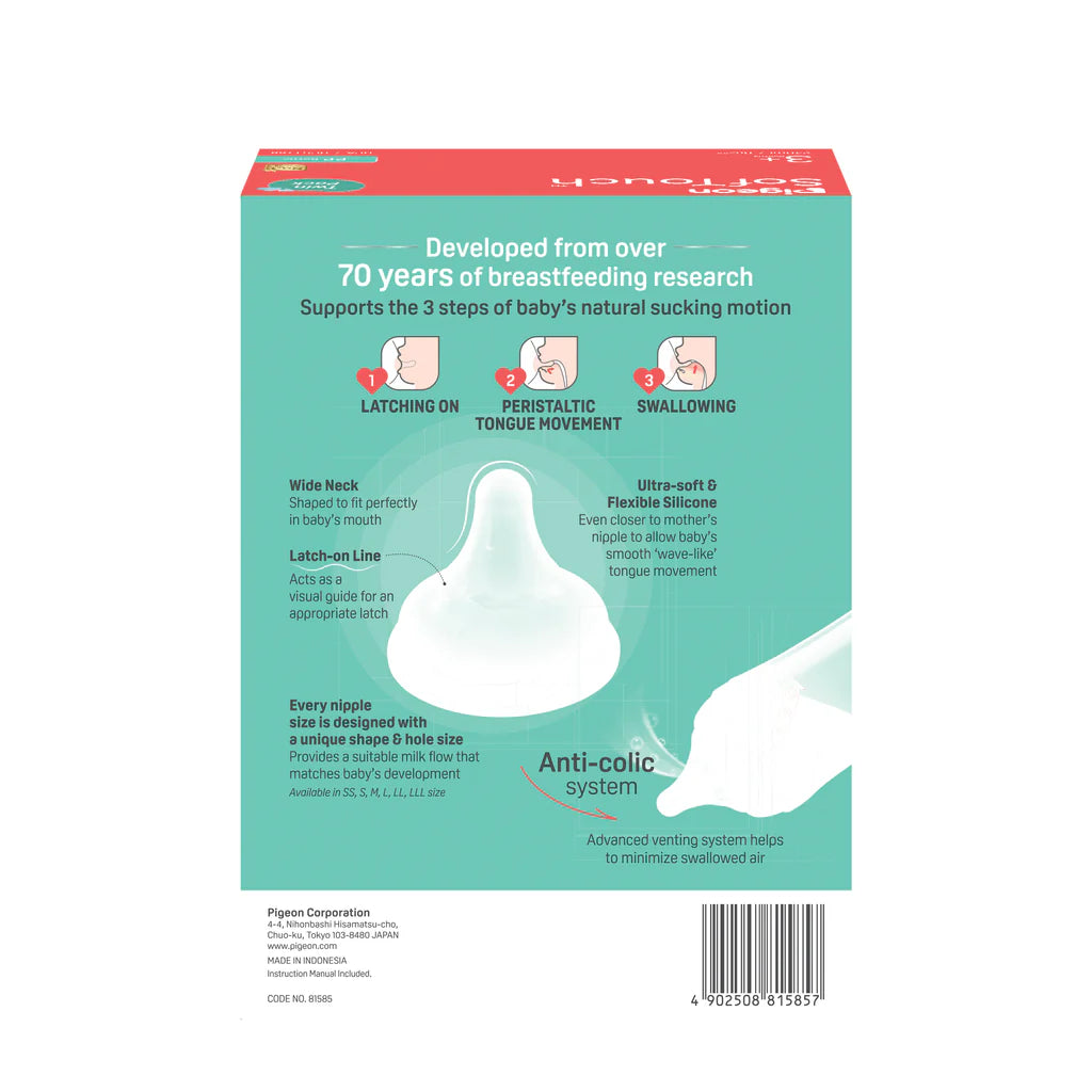 Pigeon SofTouch BPP Bottle PP 240ml Twin Colour Cap