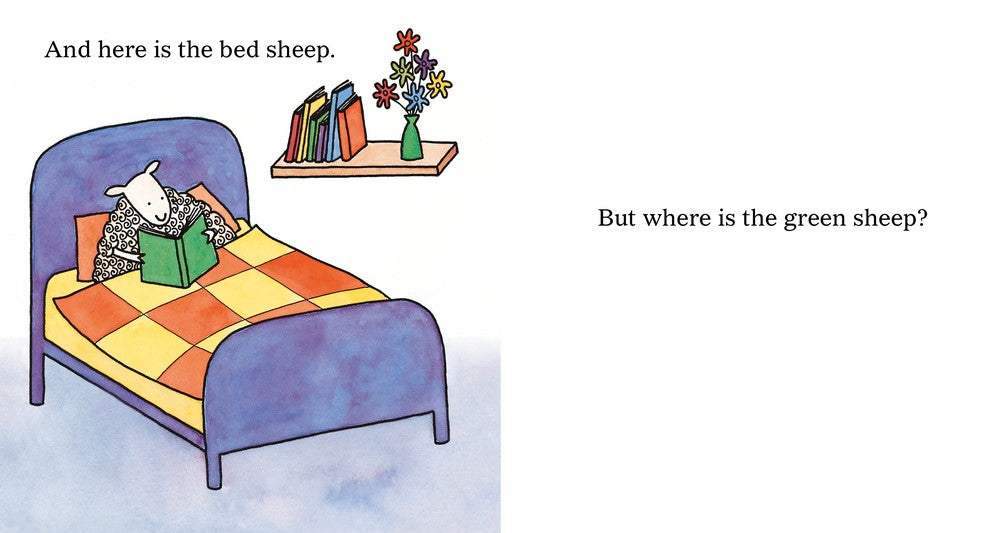 Where is the Green Sheep Board Book