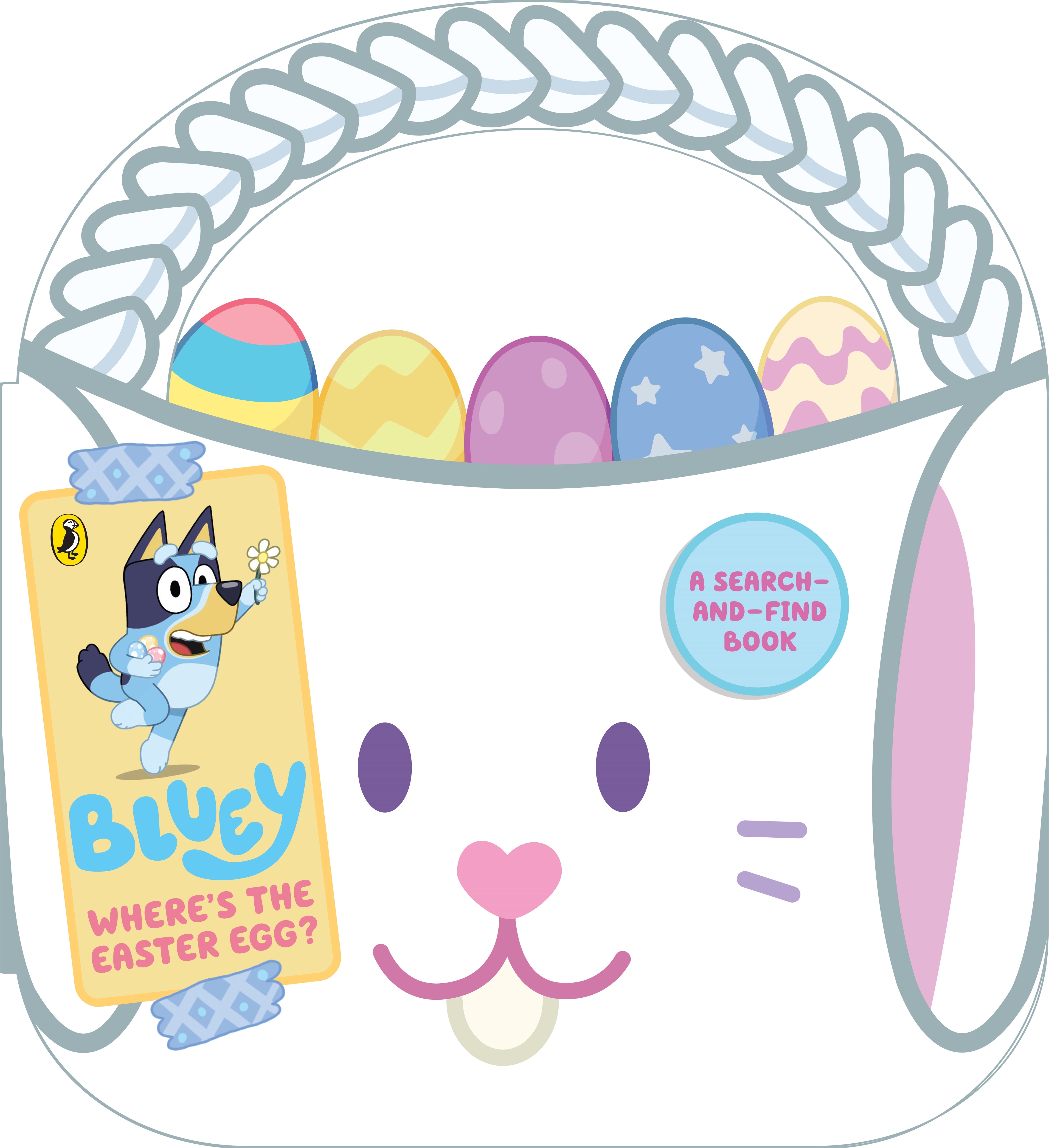 Bluey: Where’s the Easter Egg? Hardcover Book