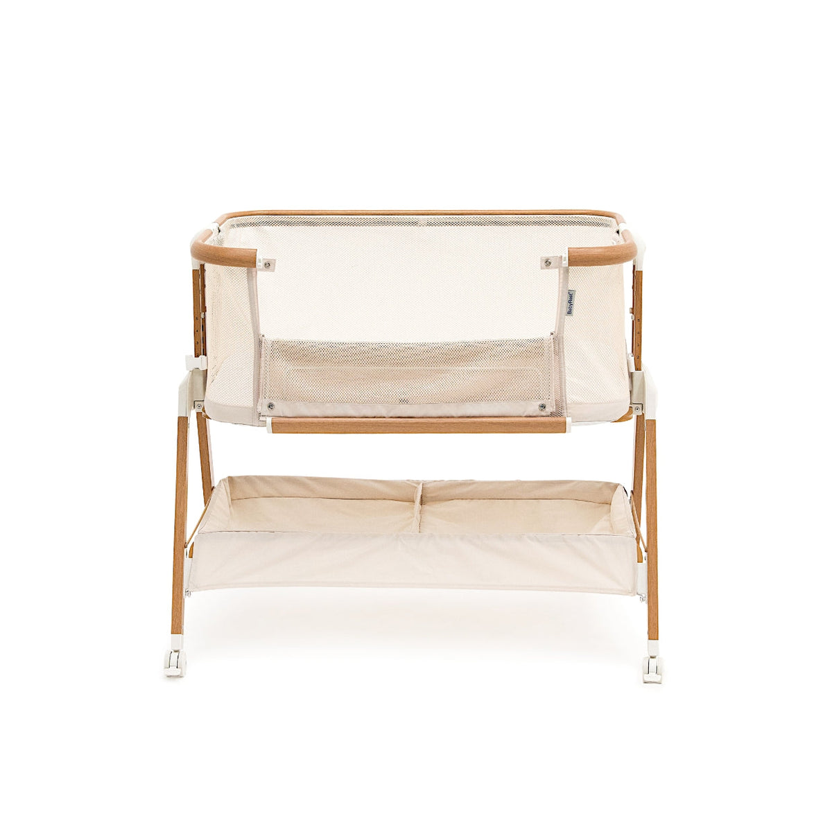 Alfie² Bedside Bassinet - Beige/Walnut