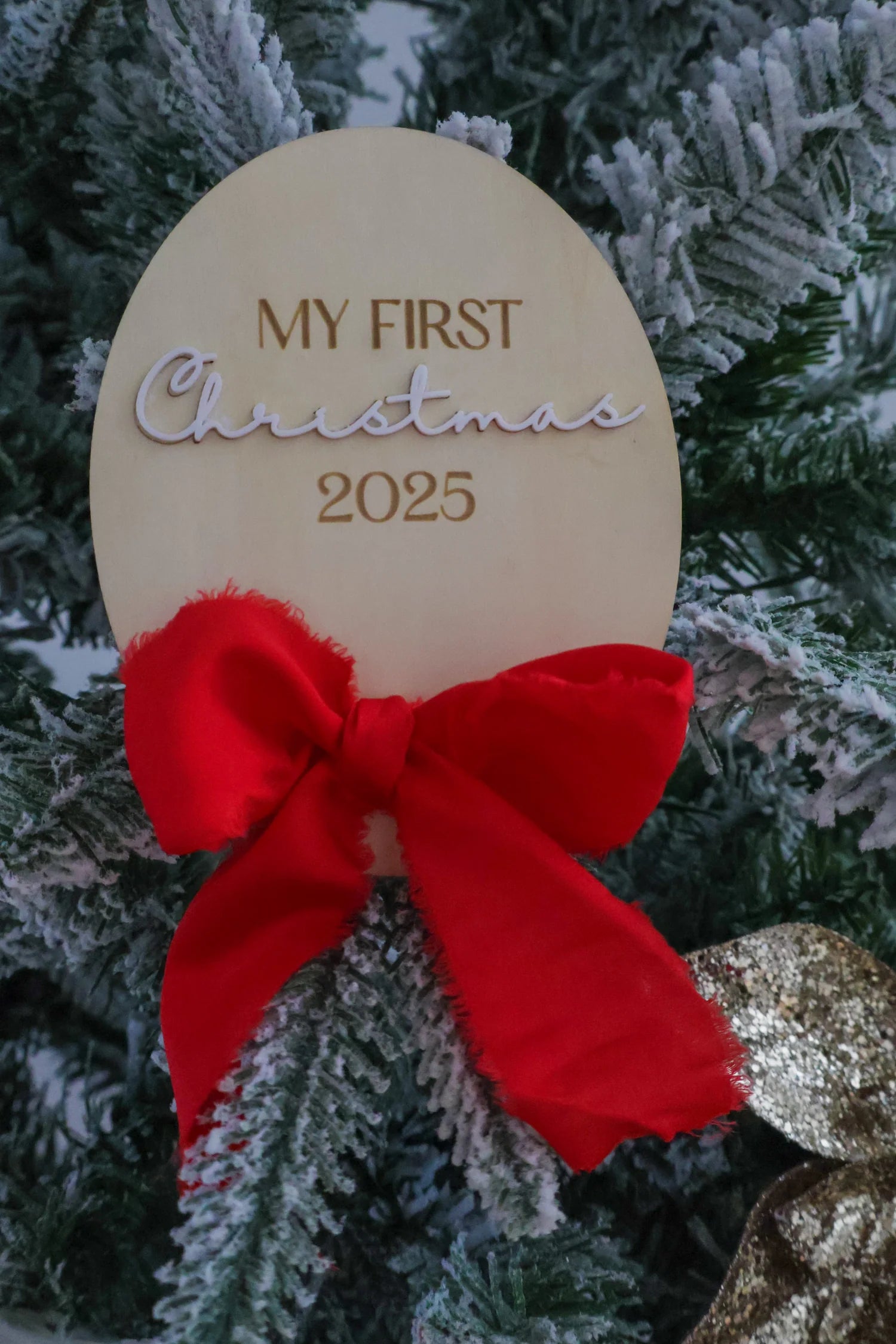 My First Christmas Plaque - save over 30%
