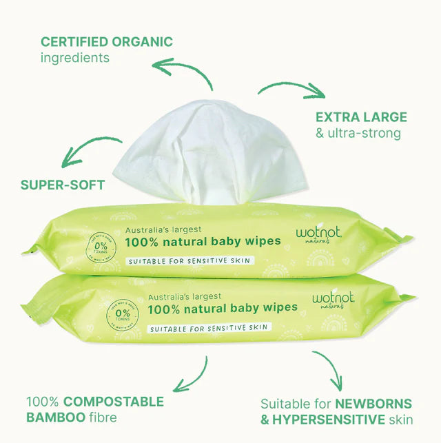 Natural Baby Wipes Pack