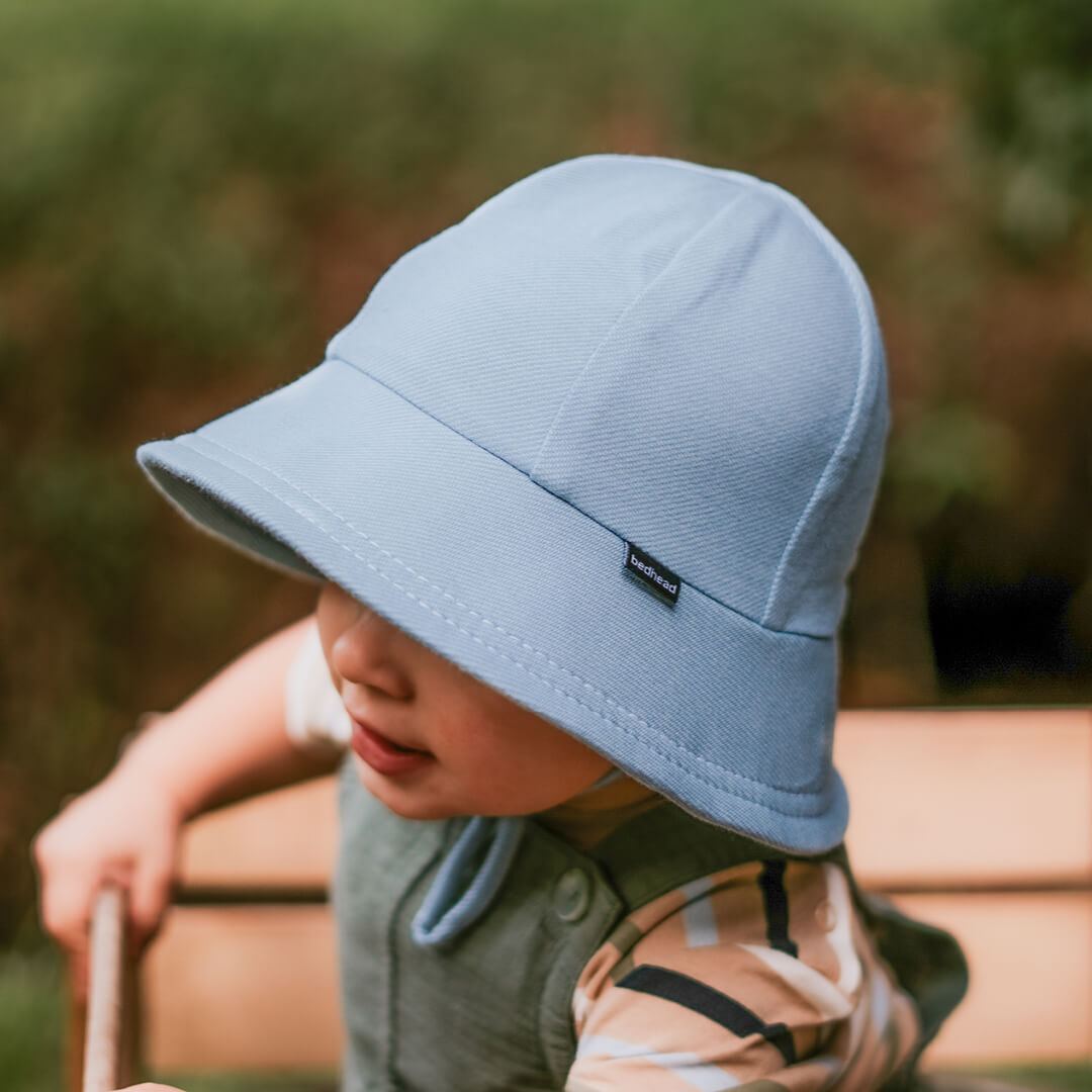 Toddler Bucket Hat- Chambray