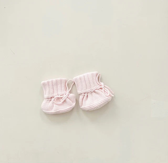 Cuff Newborn Lace Booties