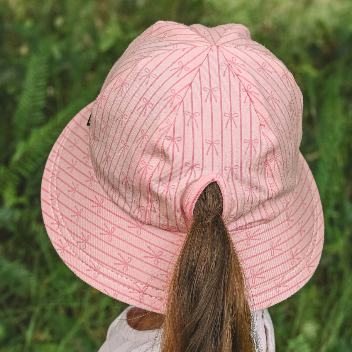 Ponytail Bucket Sun Hat