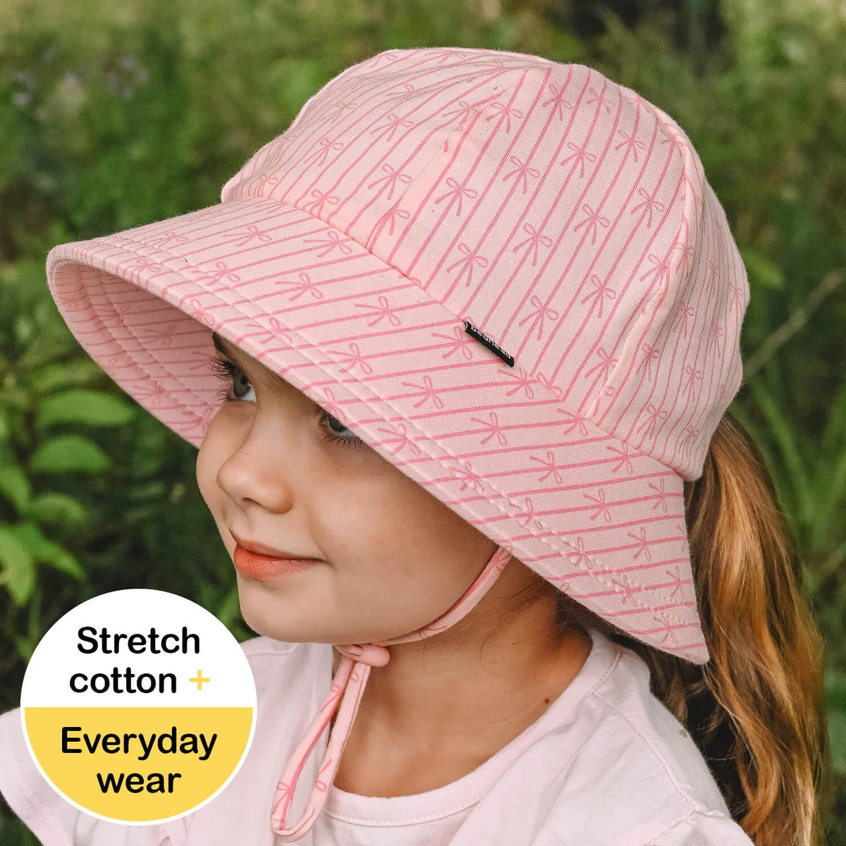 Ponytail Bucket Sun Hat