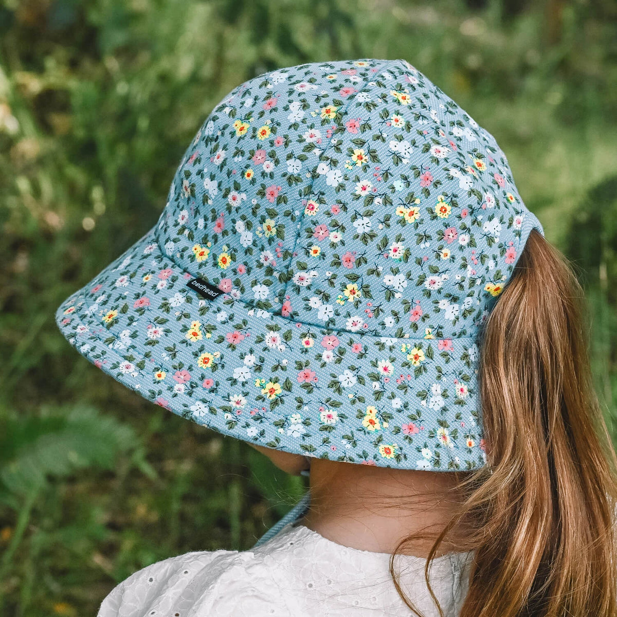 Ponytail Bucket Sun Hat