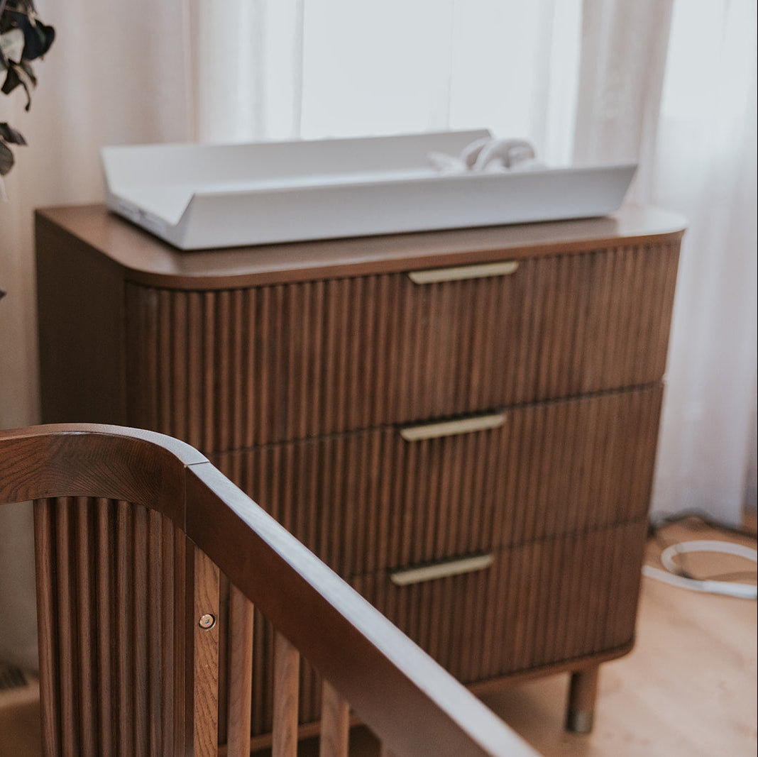 BabyRest Juno Chest - Luxe Walnut - available to order