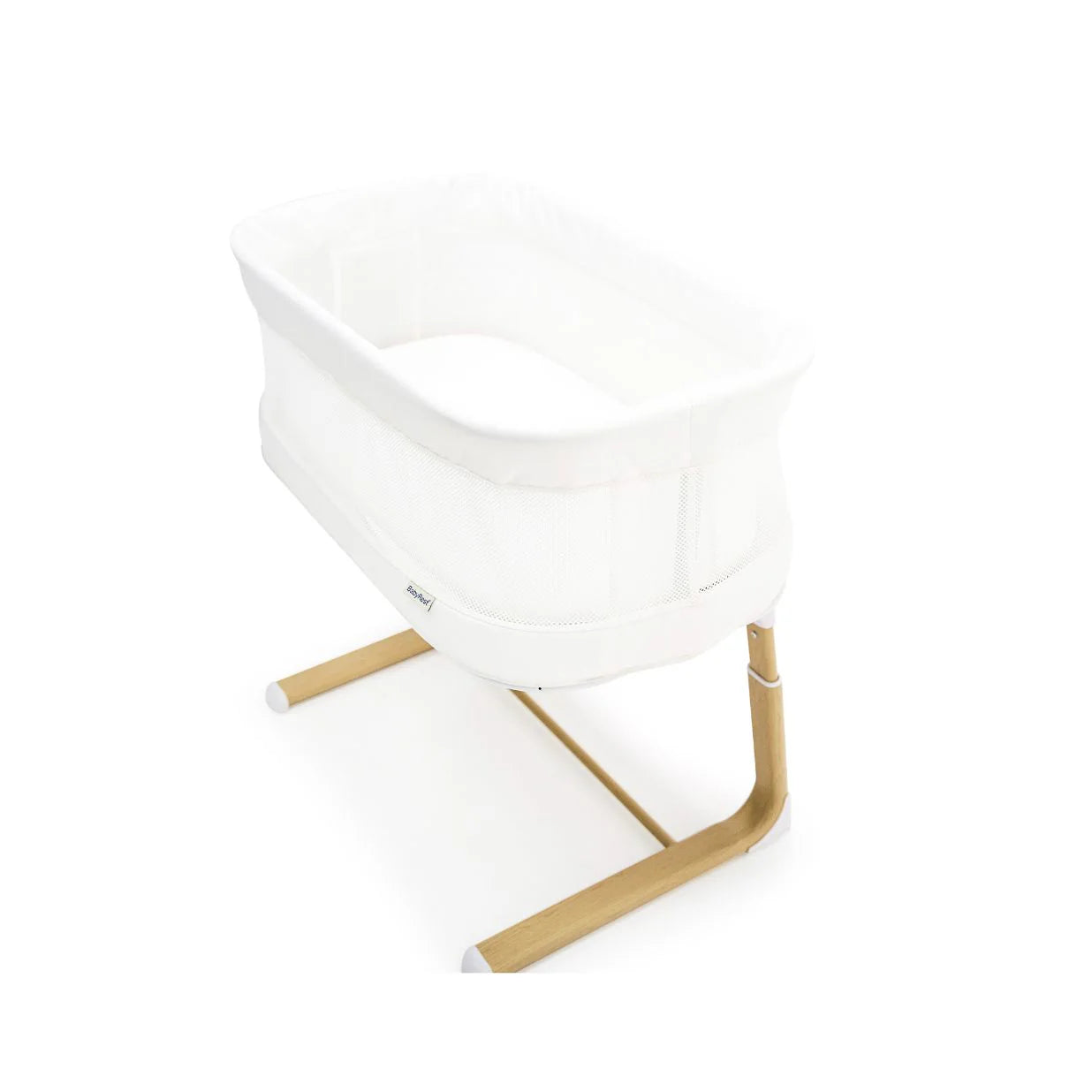 Swan Smart Electric Bassinet White/Natural