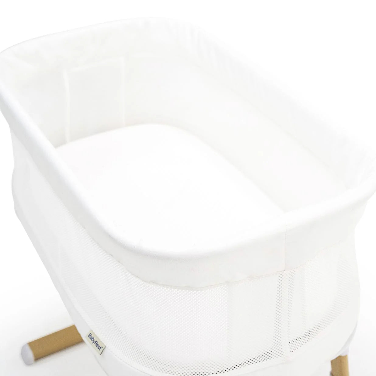 Swan Smart Electric Bassinet White/Natural