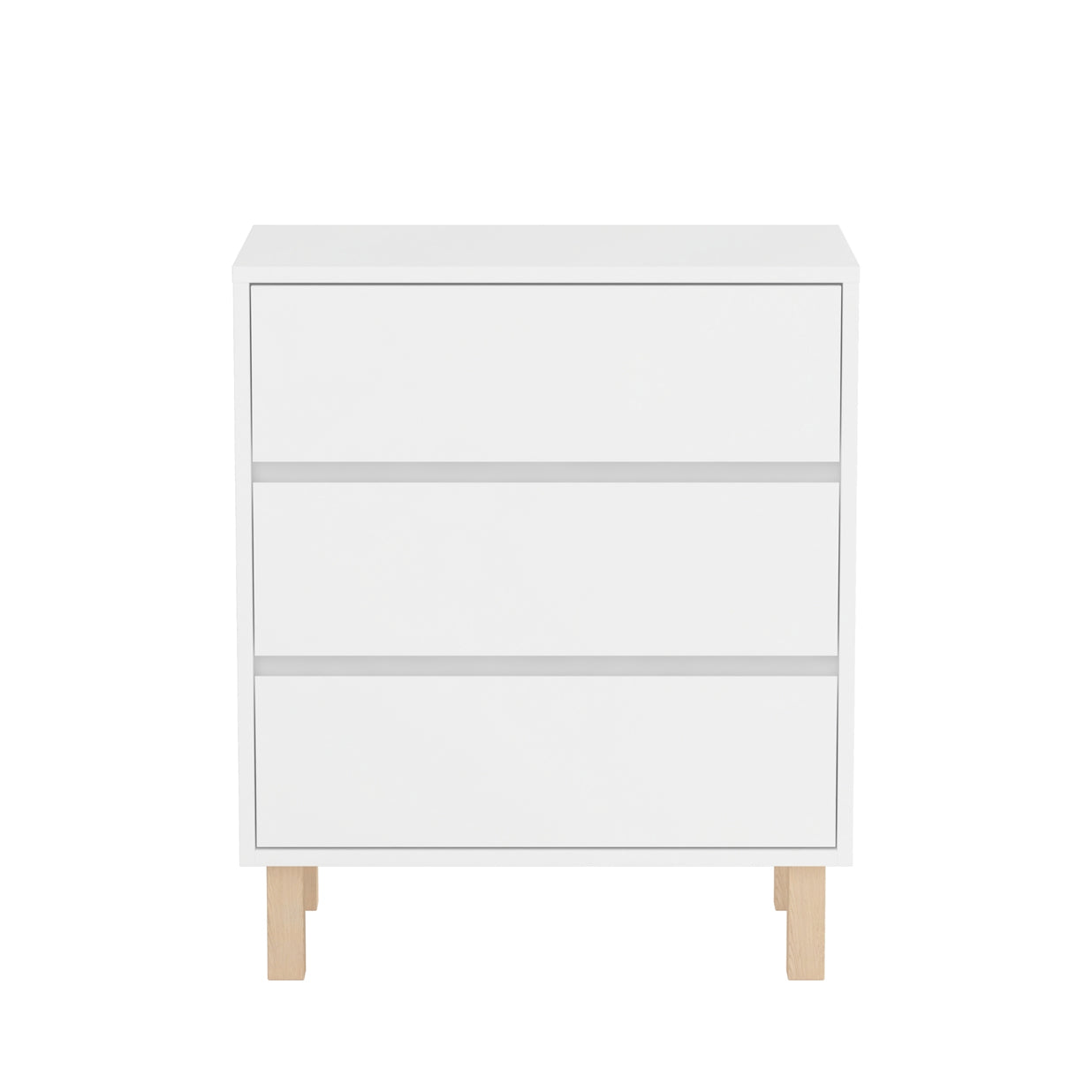 BabyRest Beaumont Chest 3 Drawer - White - available to order