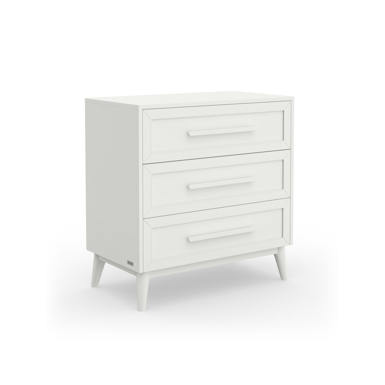 BabyRest Beckett Chest 3 Drawer - White or Teak - available to order