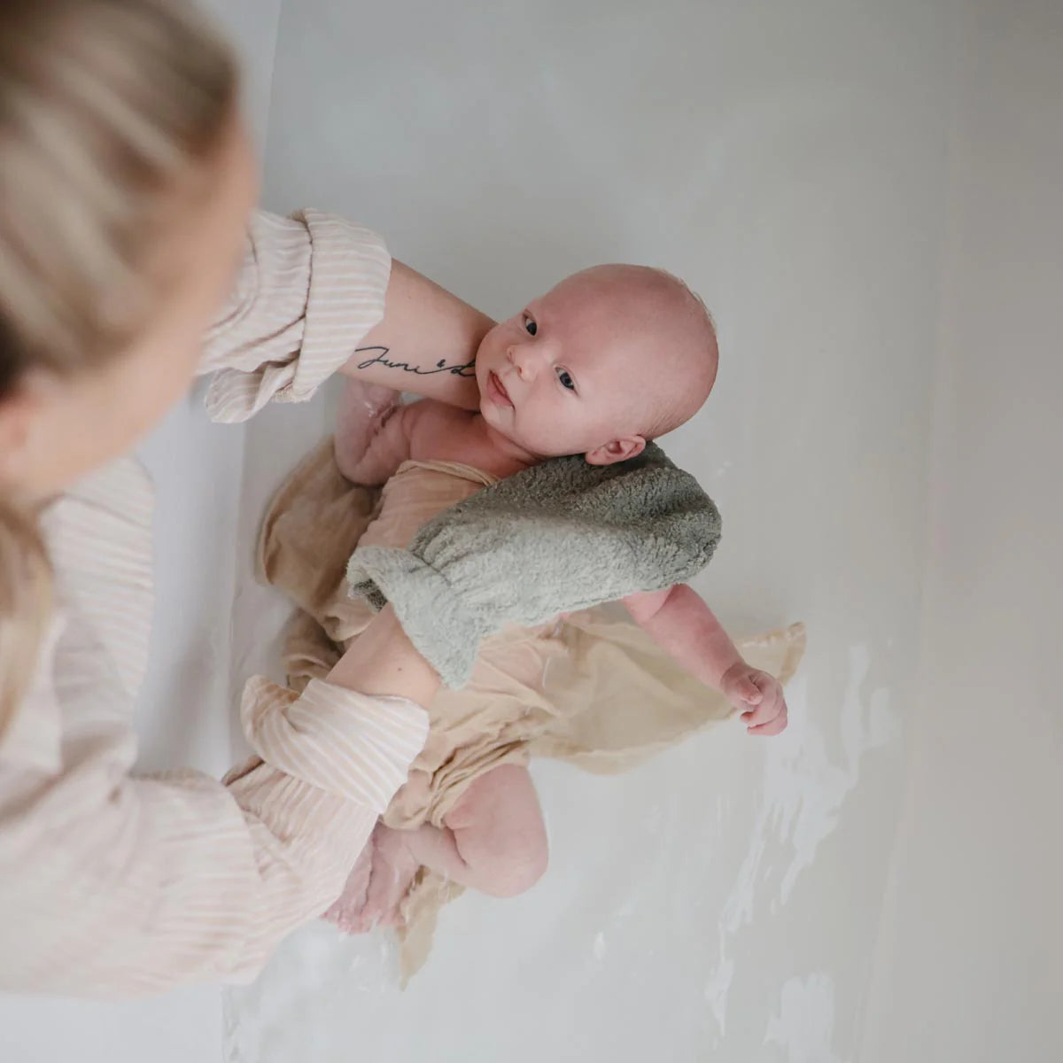 Mushie Bath Mitt 2 Pack