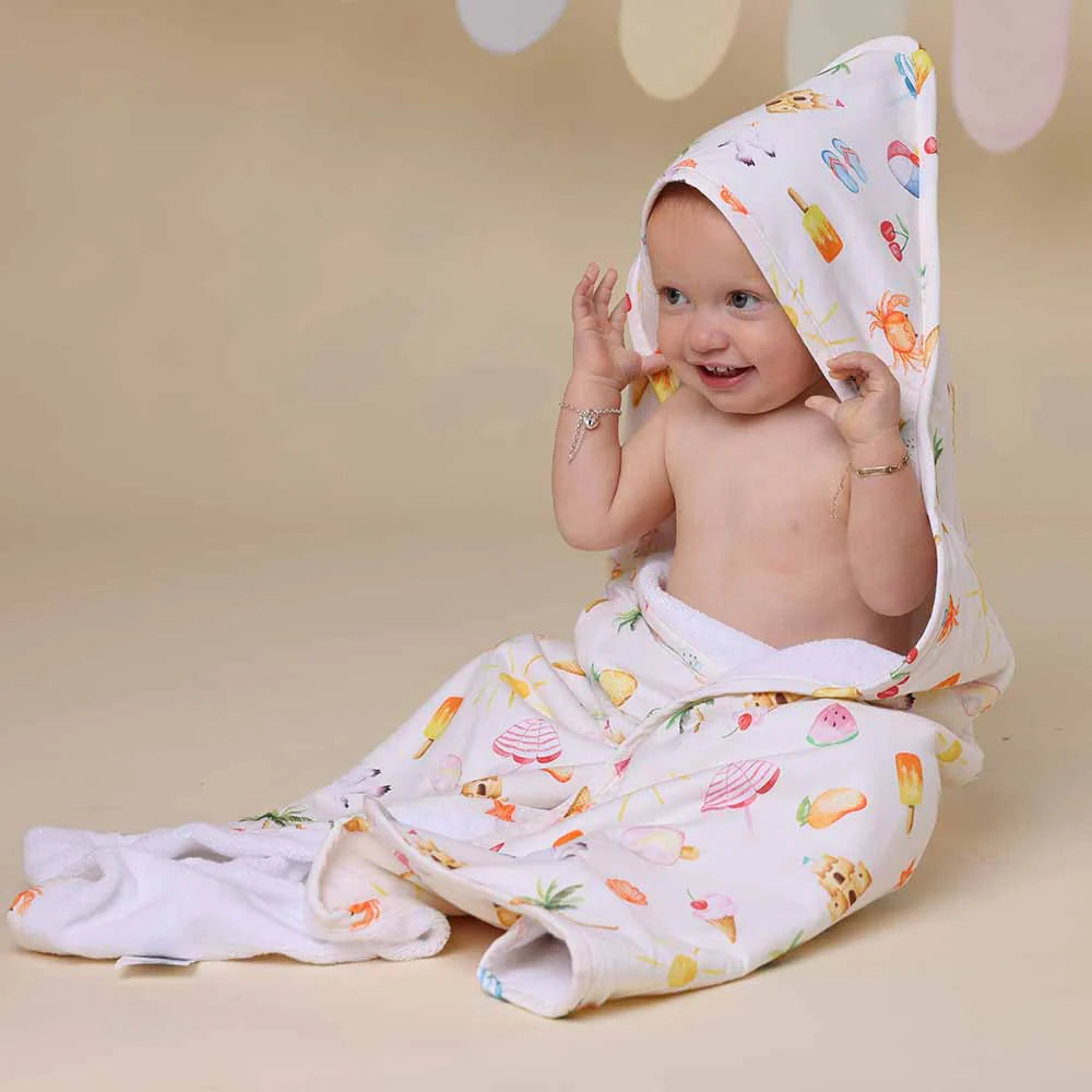 Organic Hooded Baby Towel