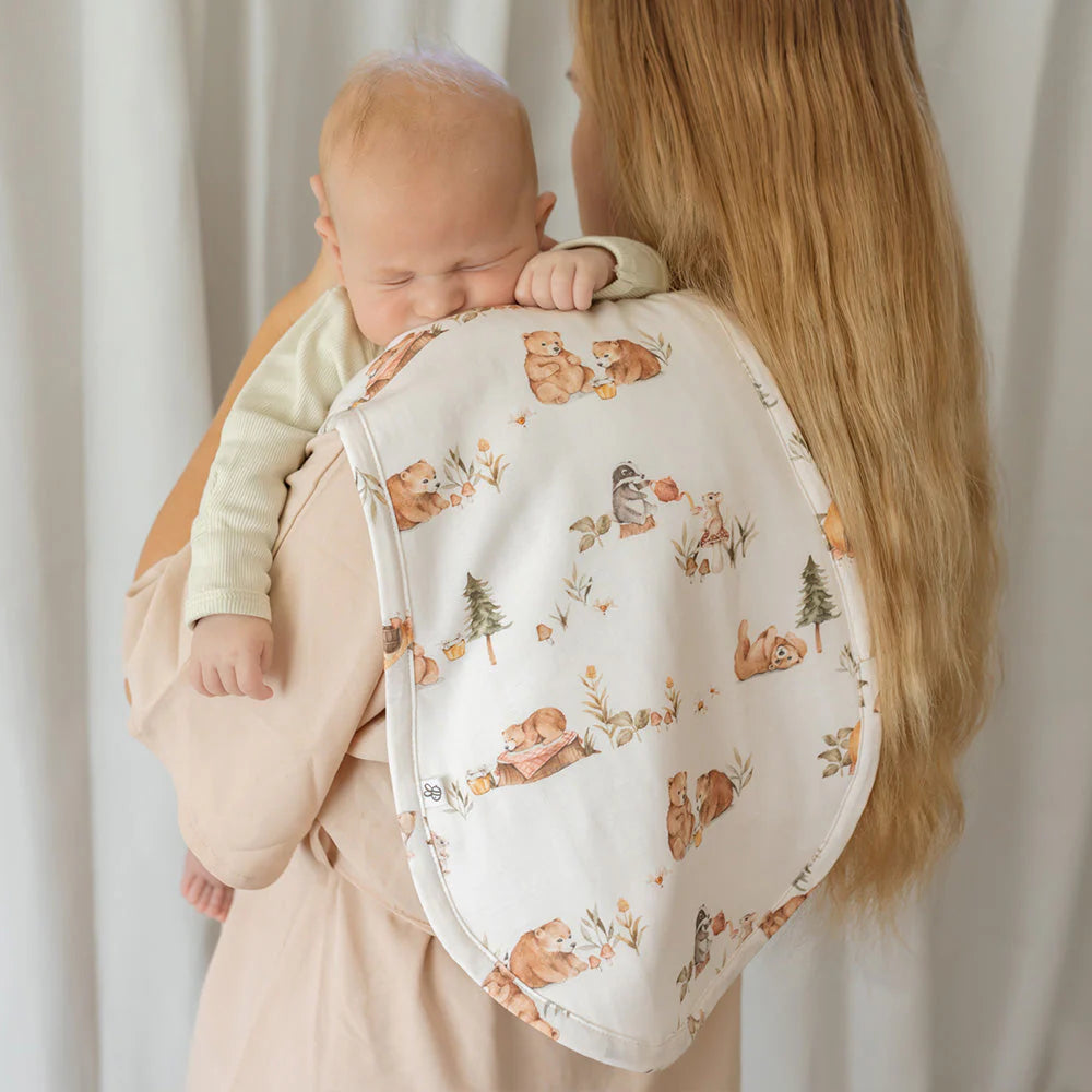 Snuggle Hunny Organic Cotton Burp Cloth