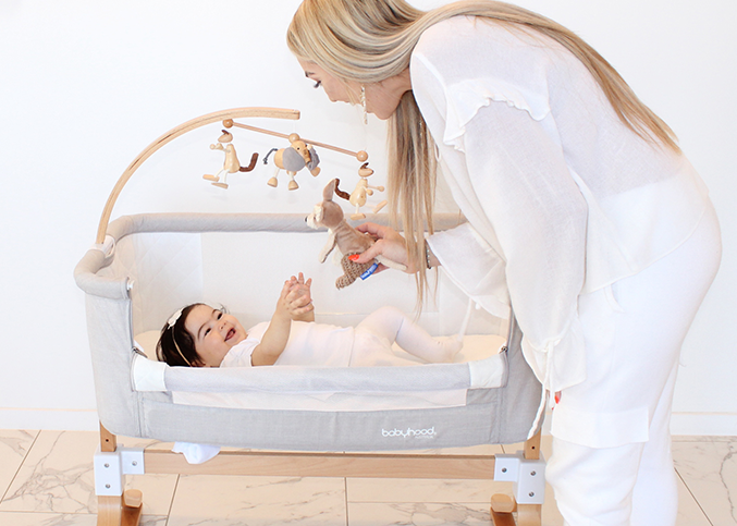 Babyhood Kaylula Co Sleeper Cradle