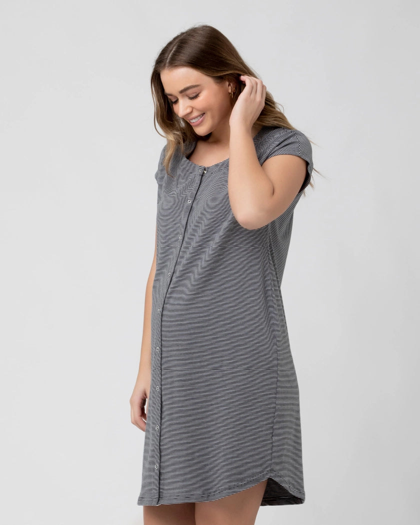 Blake Organic Short Sleeve Nightie