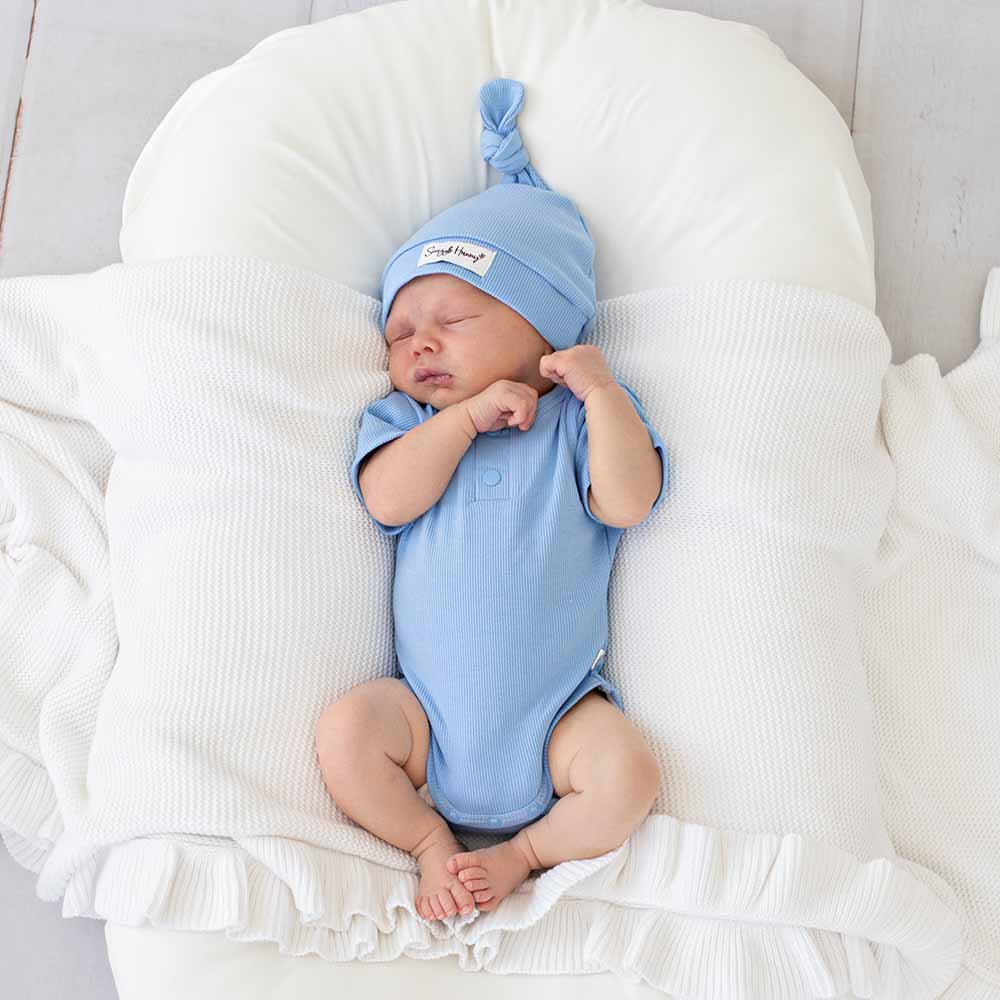 Bluebell Short Sleeve Organic Bodysuit