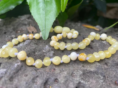 Butterscotch Amber Teething Necklace