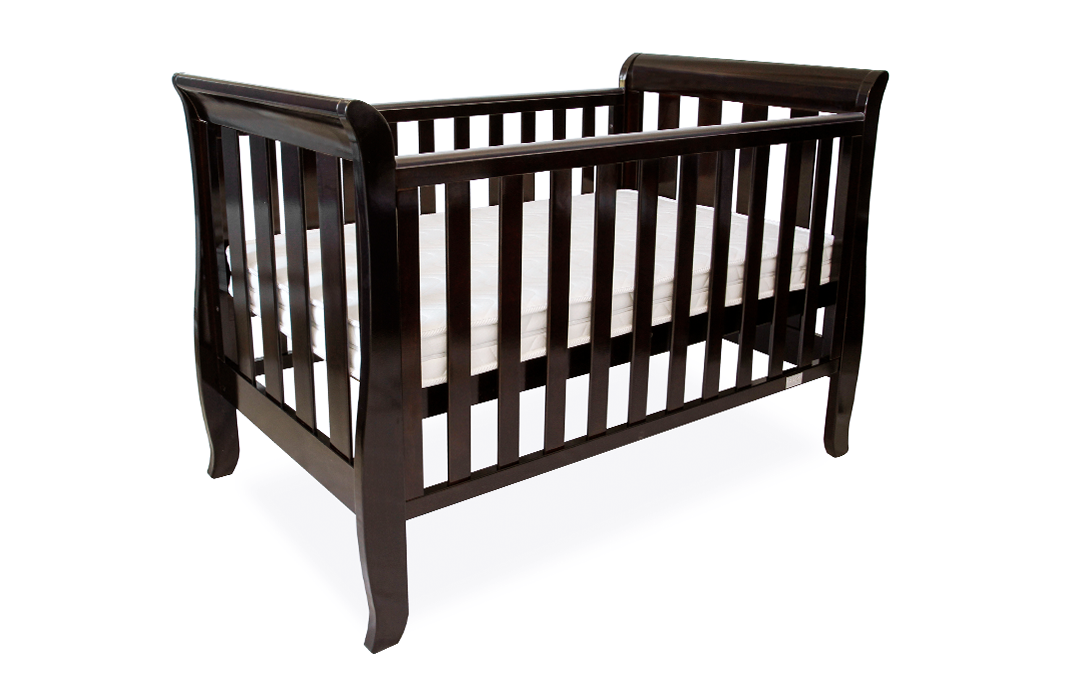 Babyhood Classic Sleigh Cot - available to order