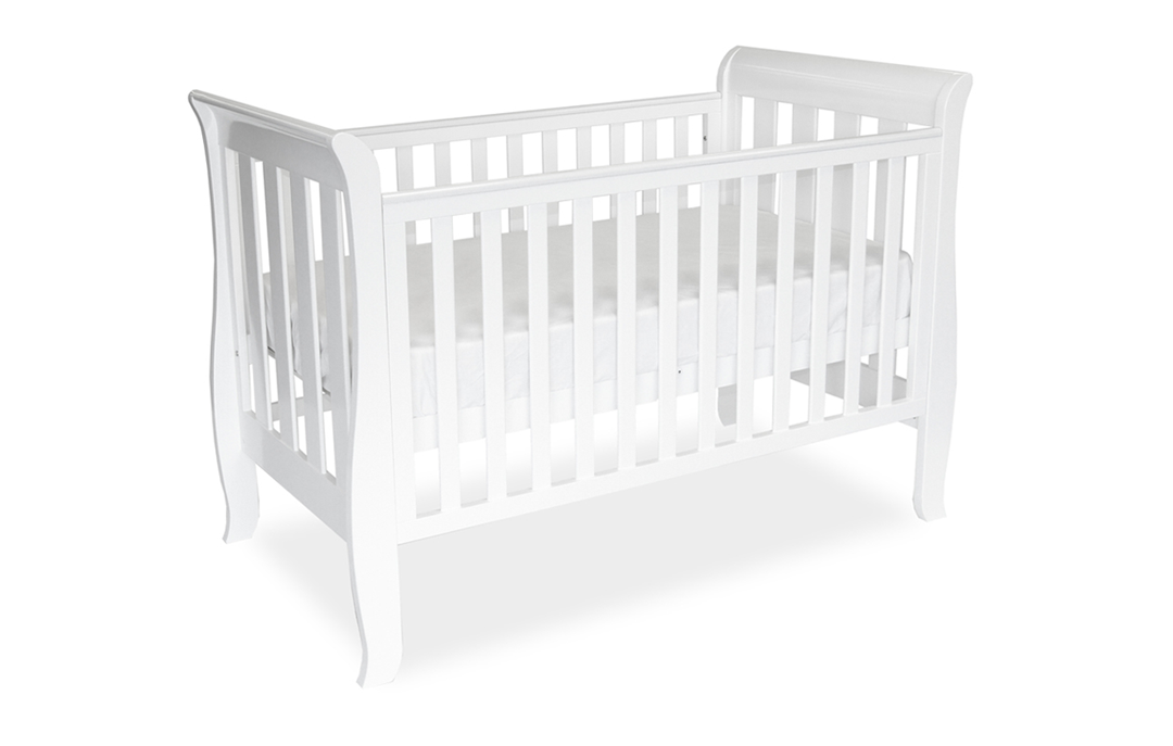 Babyhood Classic Sleigh Cot - available to order