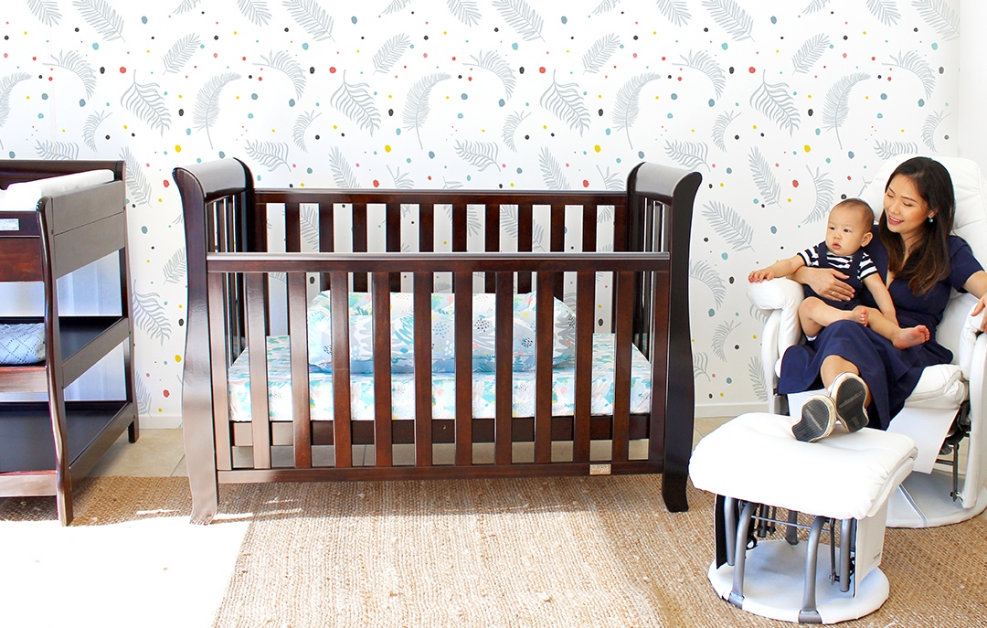 Babyhood Classic Sleigh Cot - available to order