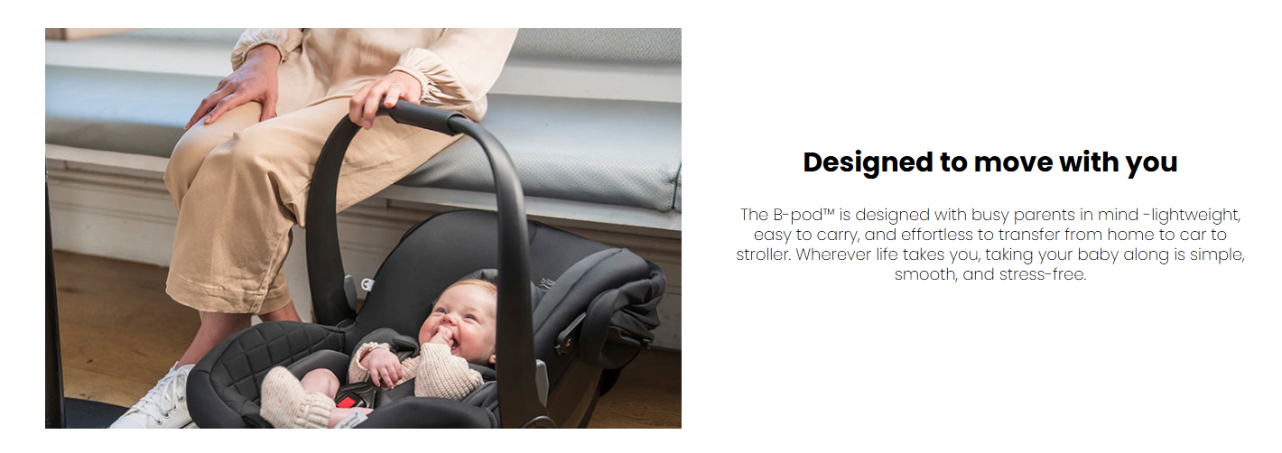 Britax B-Pod Low Birth Weight Baby Capsule