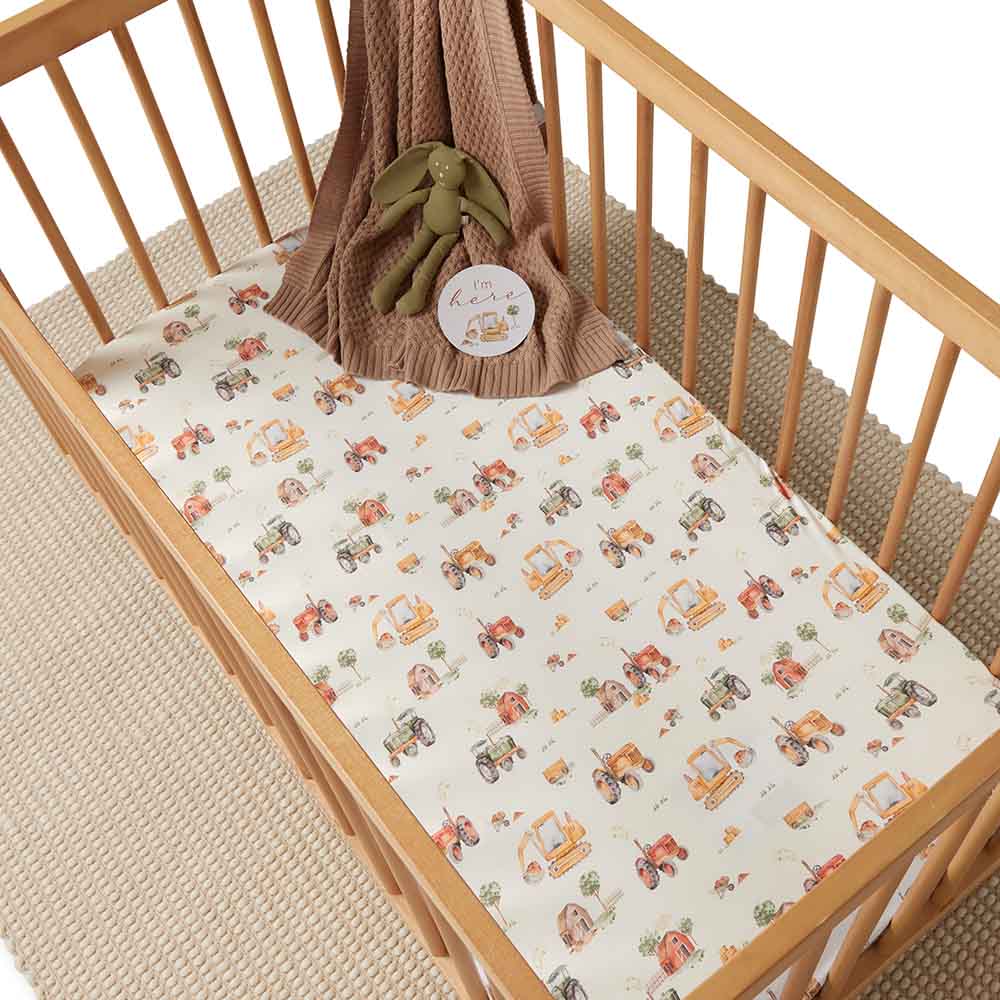 Organic Fitted Cot Sheet